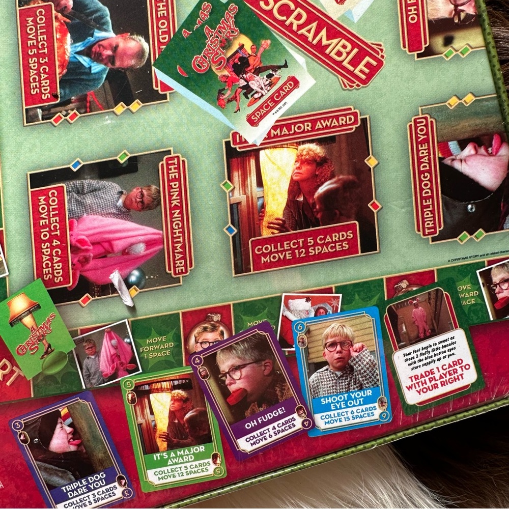 A CHRISTMAS STORY Card Scramble Game Sealed New in Box - Picture 3 of 8